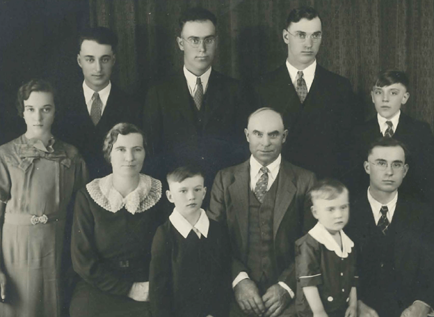 Martin Tomczak Family-Theodore center front of photo