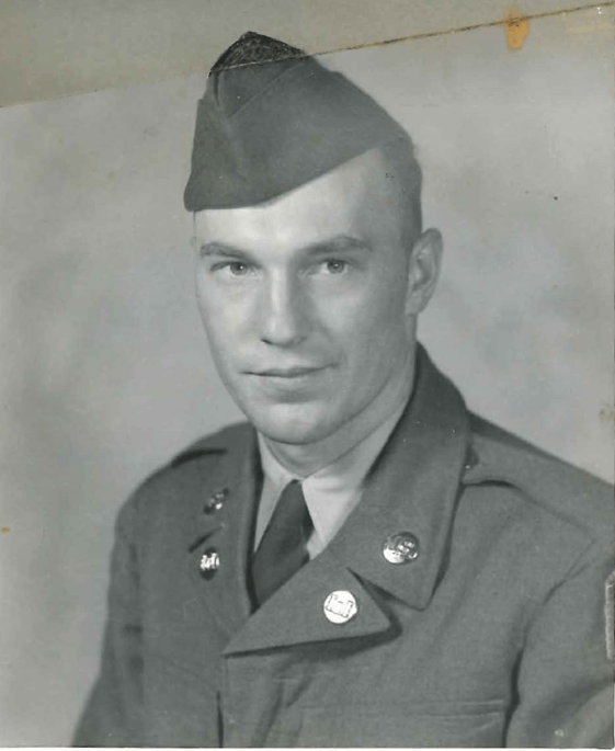 Ted Tomczak Enlistment Photo