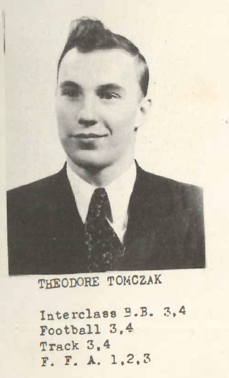 Theodore Tomczak High school Interclass photo